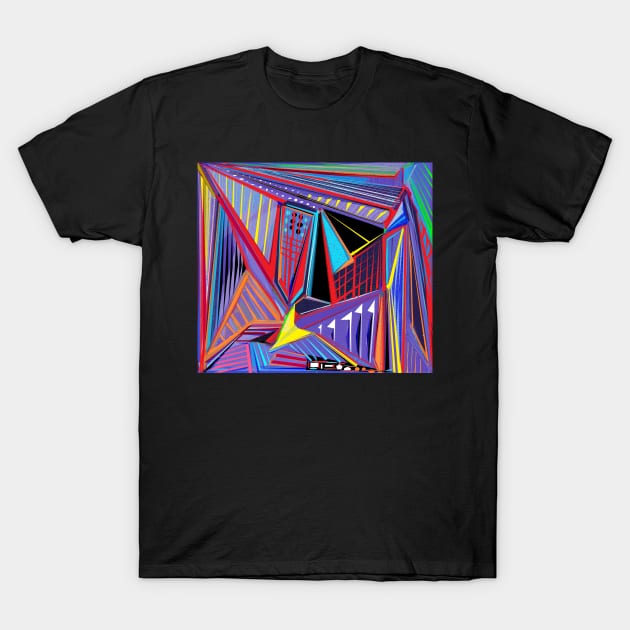 Tribella, Abstract Mug, Tote, Wall Art T-Shirt by DeniseMorgan